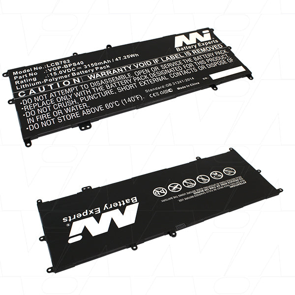 MI Battery Experts LCB762 Laptop battery suitable for Sony Vaio Fit 14A/15A