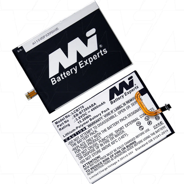 MI Battery Experts LCB770 Tablet battery suitable for Samsung Galaxy Tab A/E 7.0