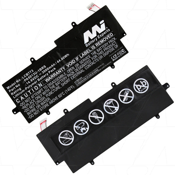 MI Battery Experts LCB773 Laptop battery suitable for Toshiba Portege Z830, Z930, Z935