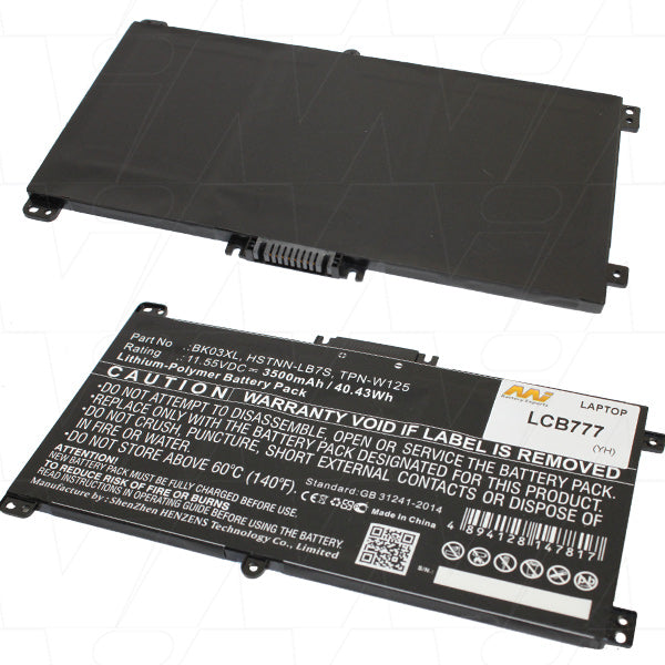 MI Battery Experts LCB777 Laptop battery suitable for HP Pavilion X360 14