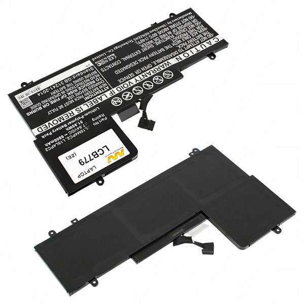 MI Battery Experts LCB779 Laptop battery suitable for Lenovo Yoga 710 15"