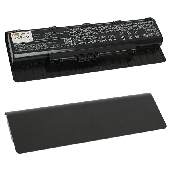 MI Battery Experts LCB783 Laptop battery suitable for Asus N46, N56, N76