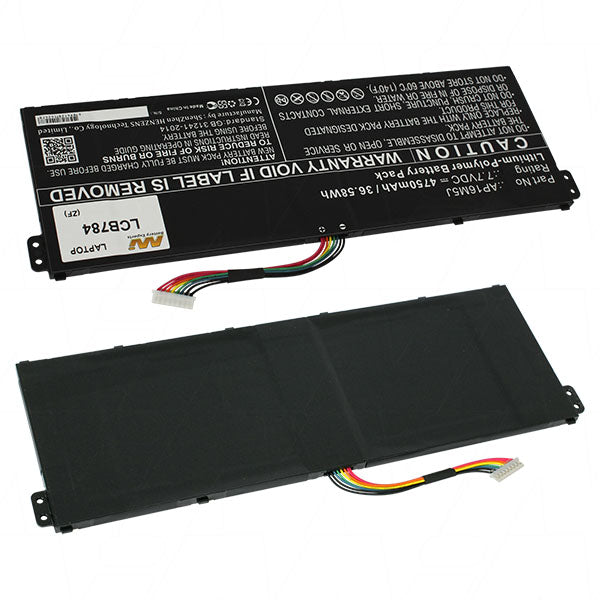 MI Battery Experts LCB784 Laptop battery suitable for Acer Aspire 1, Aspire 3, Extensa 15 series