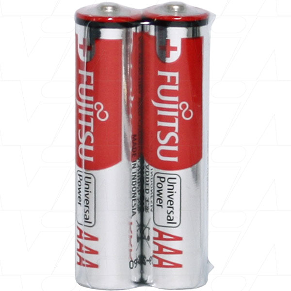 Fujitsu LR03(2S)FU Fujitsu Universal Power LR03 AAA size alkaline battery. Replaces LR03, 24A, 4003, 4903, 824, AM4, E92, EN92, GP24A, KAAA, MN2400