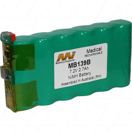 MB139B Medical battery suitable for Baxter Flo-Gard GSP syringe infusion pump (refurbishment)