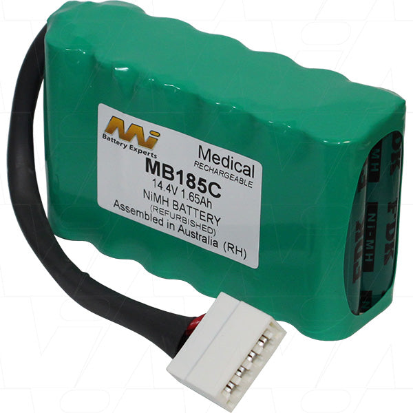 MB185C Medical battery suitable for Burdick 8500 ECG