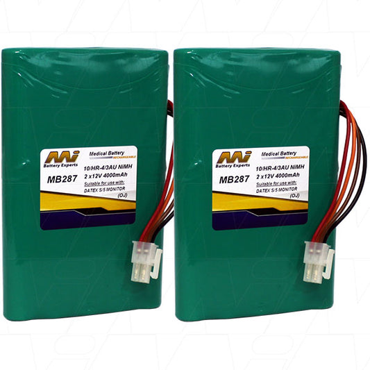 MB287 Medical battery suitable for Datex S/5 monitor