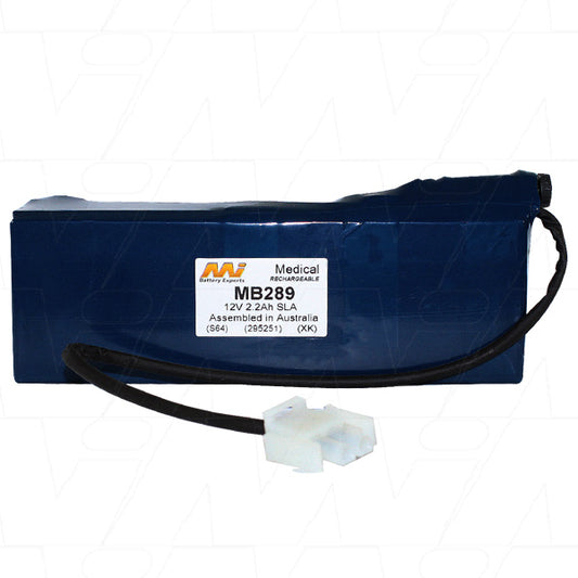 MB289 Medical battery suitable for Datex/GE Healthcare 5000 Inovent, 7900 SmartVent, Aestiva 3000, Aestiva 5