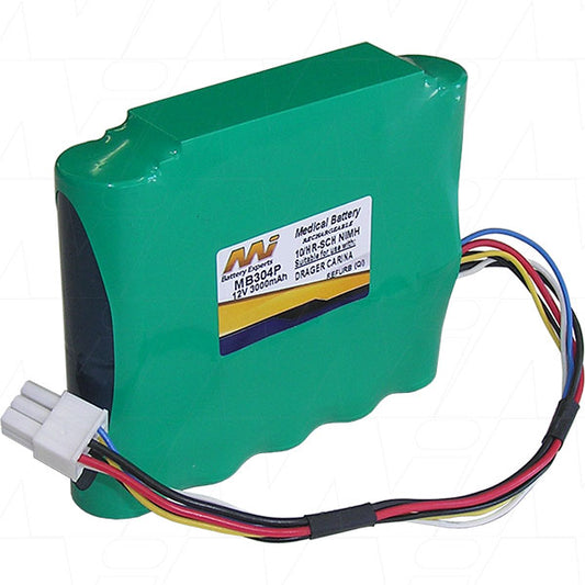 MB304P Medical battery suitable for Dräger Carina 5703153-05 (Refurbishment)