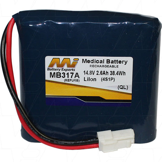 MB317A Medical battery suitable for use with Edan M3A Vital Signs Monitor (Refurbishment)