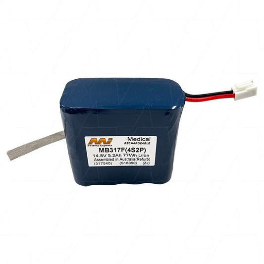 MB317F Medical battery suitable for use with Edan F9 Express Foetal & Maternal Monitor (Refurbishment)