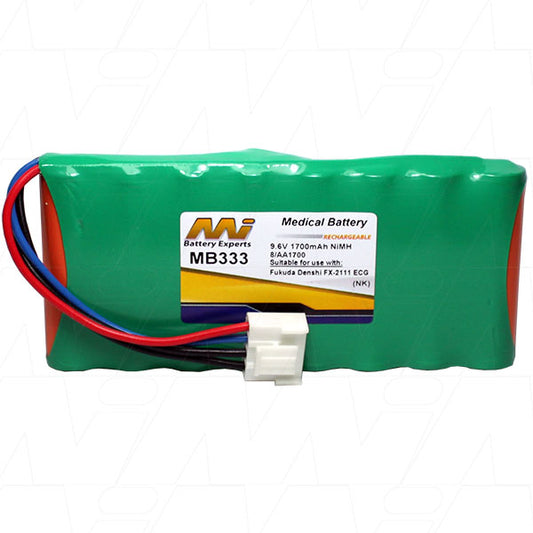 MB333 Medical battery suitable for Fukuda Denshi FCP2155 ECG (FX-2111)