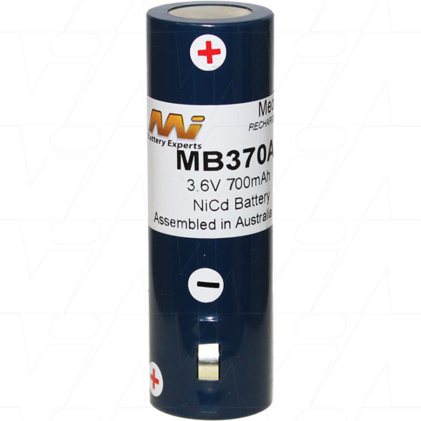 MB370A Medical battery suitable for Heine BETA NT 3.5V Ophthalmoscope