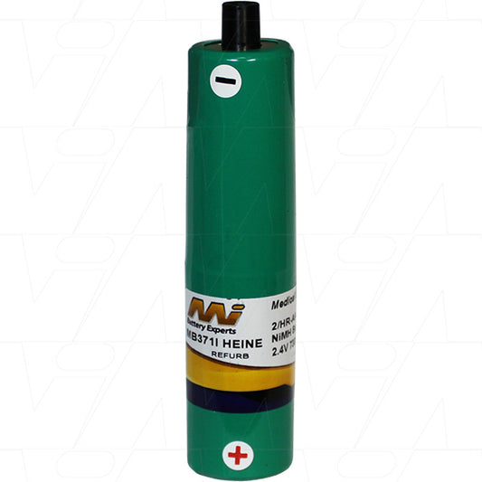 MB371I Medical battery suitable for use with Heine Ophthalmoscope 65-X-01.99.433 Cone Type (Refurbishment)