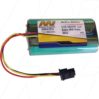 MB425D Medical battery suitable for Aspect Medical Systems BIS/VISTA EEG