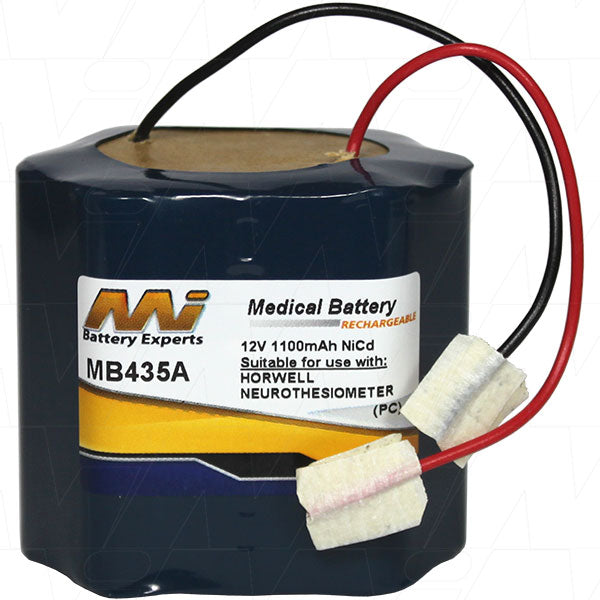 MB435A Medical battery suitable for Horwell Neurothesiometer