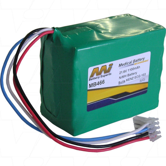 MB466 Medical battery suitable for Kenz ECG-103