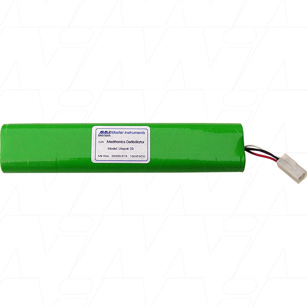 MB564 Medical battery suitable for Physio Control / Medtronic Lifepak 20 Defibrillator