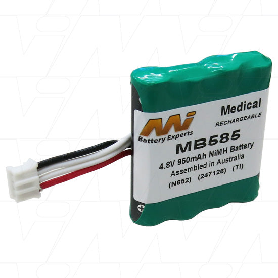 MB585 Medical battery suitable for Myotrac Infinity SA9800