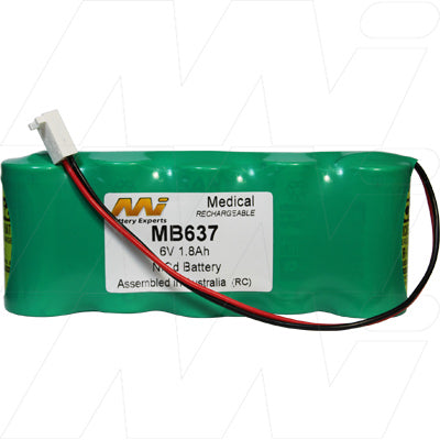 MB637 Medical Battery suitable for Nonin Medical 8600 / 8604D Pulse Oximeter