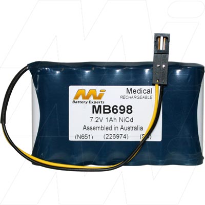 MB698 Medical Battery suitable for Palco Pulse Oximeter 340