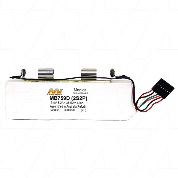 MB759D Medical Battery suitable for Respironics SmartMonitor 2PS Apnea Monitor (Refurbishment)