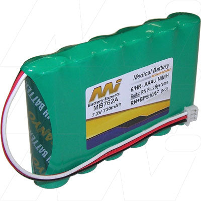 MB762A Medical Battery suitable for RN+ Systems/Tactilitics Inc Fall Prevention Monitor Wireless Signal Unit BPS-10RF