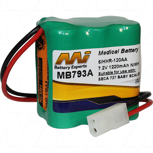 MB793A Medical Battery suitable for use with Seca 727 Baby Scale