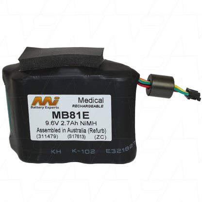 MB81E Medical Battery suitable for Alaris Medical GP Infusion Pump (Refurbishment)