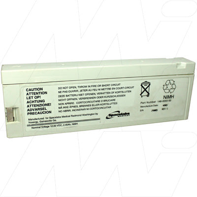 MB855 Medical Battery suitable for Spacelabs Medical Inc Patient Monitor 90369