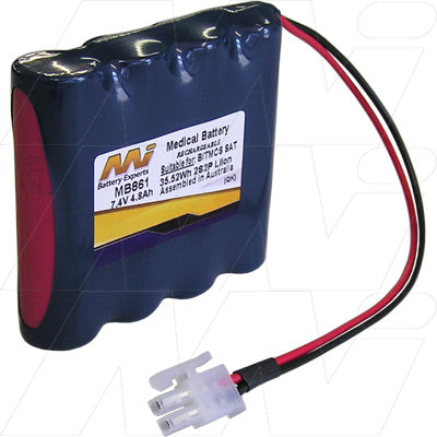 MB861 Medical battery suitable for Bitmos sat 805