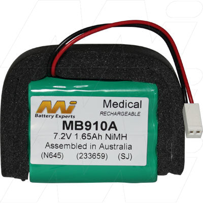 MB910A Medical battery suitable for Tyco Feeding palm 624