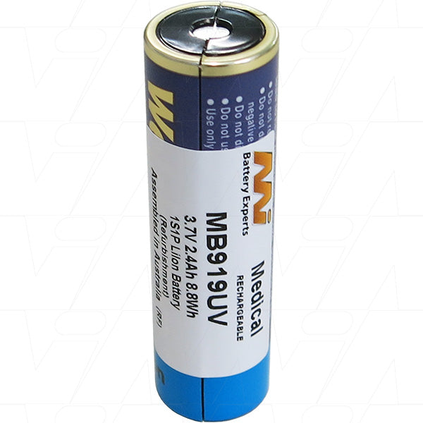 MB919UV Medical battery suitable for Welch Allyn Connex ProBP 3400 Digital Blood Pressure Device