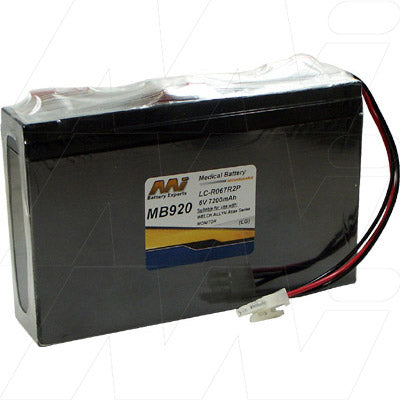 MB920 Medical battery suitable for Welch Allyn Atlas Monitors