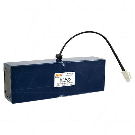 MB921A Medical battery suit. for Pulmonetic Systems LTV 1000