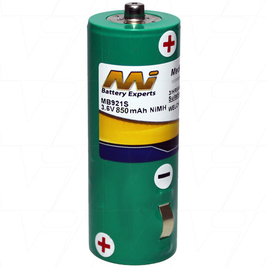 MB921S Medical Battery suit. for Welch Allyn 71000, 71020, 71670