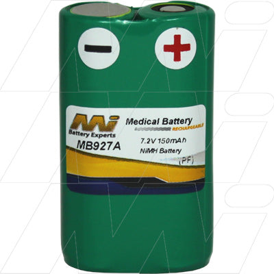 MB927A Medical battery suit. for Welch Allyn Micro Tymp 1