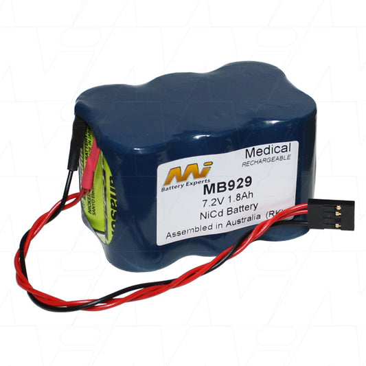 MB929 Medical Battery suitable for Welch Allyn Audiometer