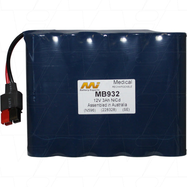 MB932 Medical battery suit. for Sebra 2380 Tube Sealer