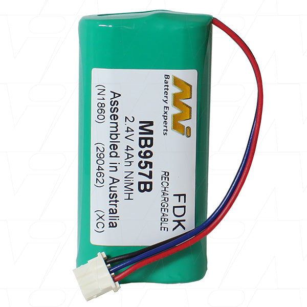 MI Battery Experts MB957B Baby monitor battery suitable for Realcare Baby 3 infant simulator