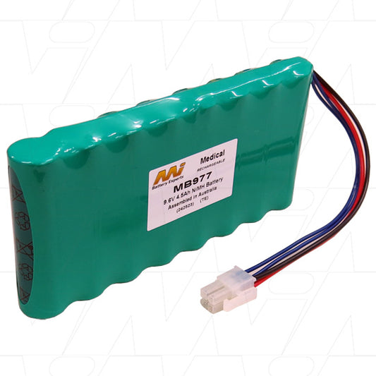 MI Battery Experts MB977 Medical Battery suitable for Hamamatsu Niro 200-NX Monitor