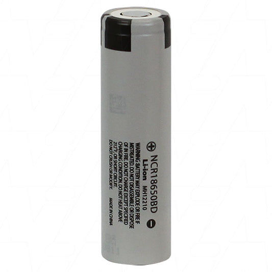 NCR18650BD Panasonic Lithium Ion 3180mAh Long Life High Capacity Cylindrical Battery