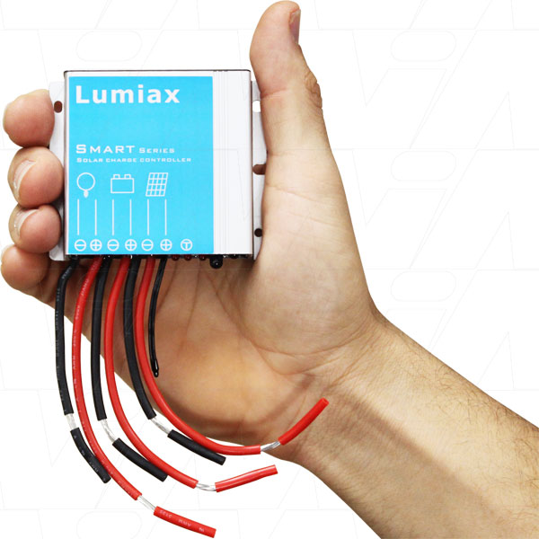 SMR20-N5 Lumiax Programmable Lumiax PWM LiIon / LiFePO4 / AGM / GEL Solar Charge Controller Input max 50VDC to Output 12VDC or 24VDC @ 20A