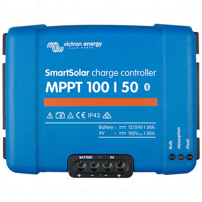 SmartSolar MPPT 100/50 Victron Energy SmartSolar 12V/24V 50A Solar Charge Controller MPPT Type SCC110050210