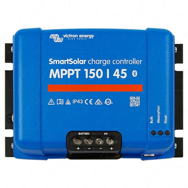 SmartSolar MPPT 150/45-Tr Victron Energy SmartSolar 12V/24V/36V/48V 45A Solar Charge Controller MPPT Type SCC115045212