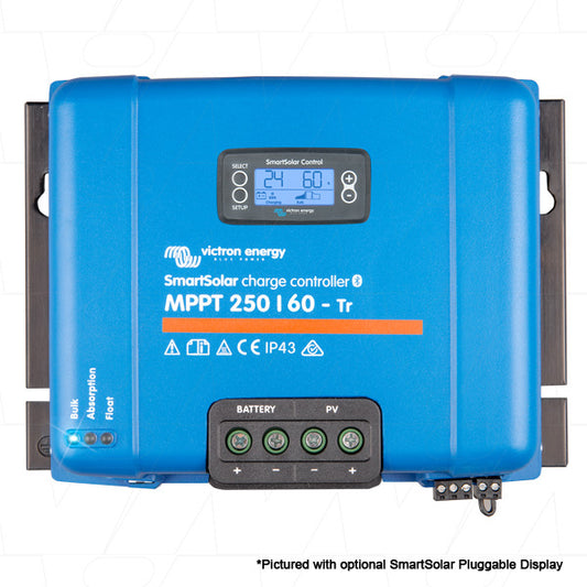 SmartSolar MPPT 250/60-Tr(A) Victron Energy 12V/24V/36V/48V 60A Smart Solar Charge Controller MPPT Type 250/60-Tr SCC125060221