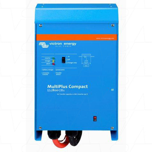 VEICMPC-12/800/35 MultiPlus Compact Inverter & SLA/LiFePO4 Charger 12V 800VA 35A CMP128010000